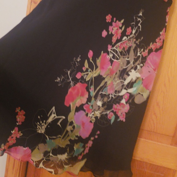 100% Silk STUNNING Coldwater Creek Dress - Picture 7 of 8